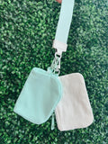 Lulu Dupe Wristlet 'Mint'