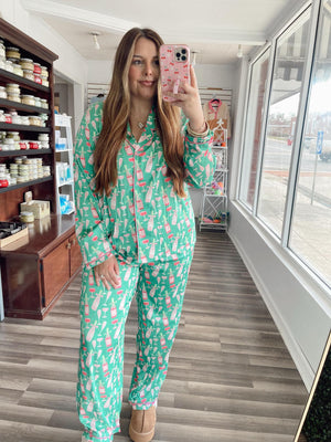 Bubbly and Bright PJ Set