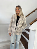 Bynes Plaid Blazer