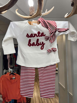 Santa Baby Girl Set