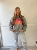 MAMA sequin sweatshirt