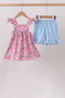 Honeydew- Pink Floral Set