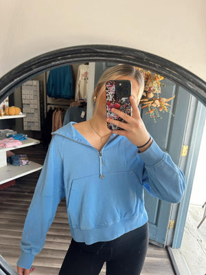 Blue Scuba Sweater