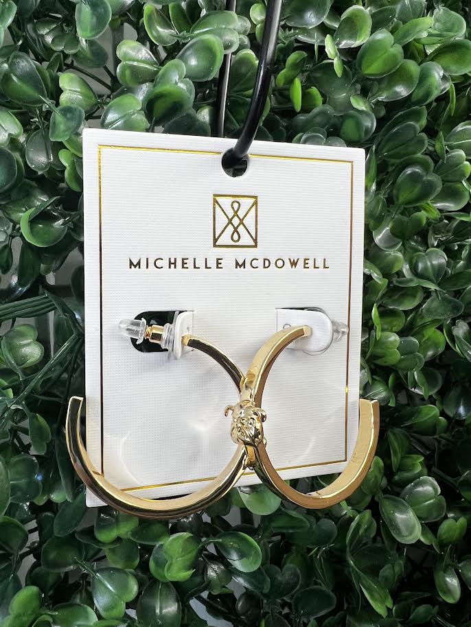 Michelle McDowell - Eloise Bulldog Earrings
