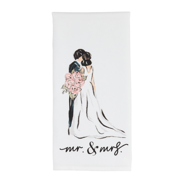 Mudpie - Mr and Mrs Cotton Hand Towel
