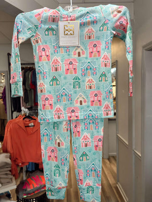 toddlers gingerbread pajamas