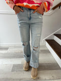 Light Wash Distressed Jeans