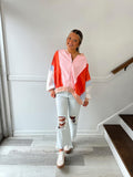 Color Block Zip Jacket