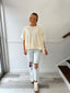 Cream Linen Top