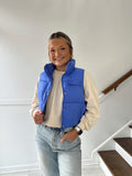 Periwinkle vest