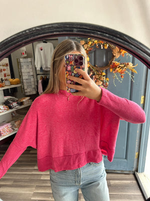 Fushia Soft Sweater