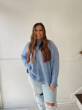 MONICA CREW NECK BLUE