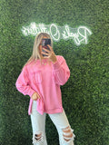 Candy Pink Sweater