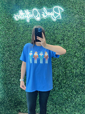 Blue Nutcracker Tee