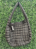 Black Puffer Tote