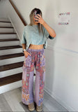 Boho Floral Pants