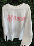 Mama sweatshirt- pink