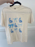 Chinoiserie & Bow Bunny Tee