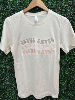 Jesus Saves Tee