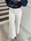 White Wide Leg Jeans