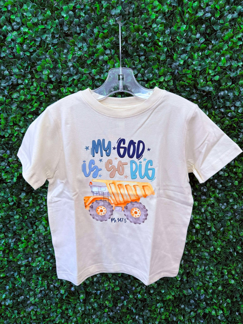 Toddlers My God Is So Big Tee