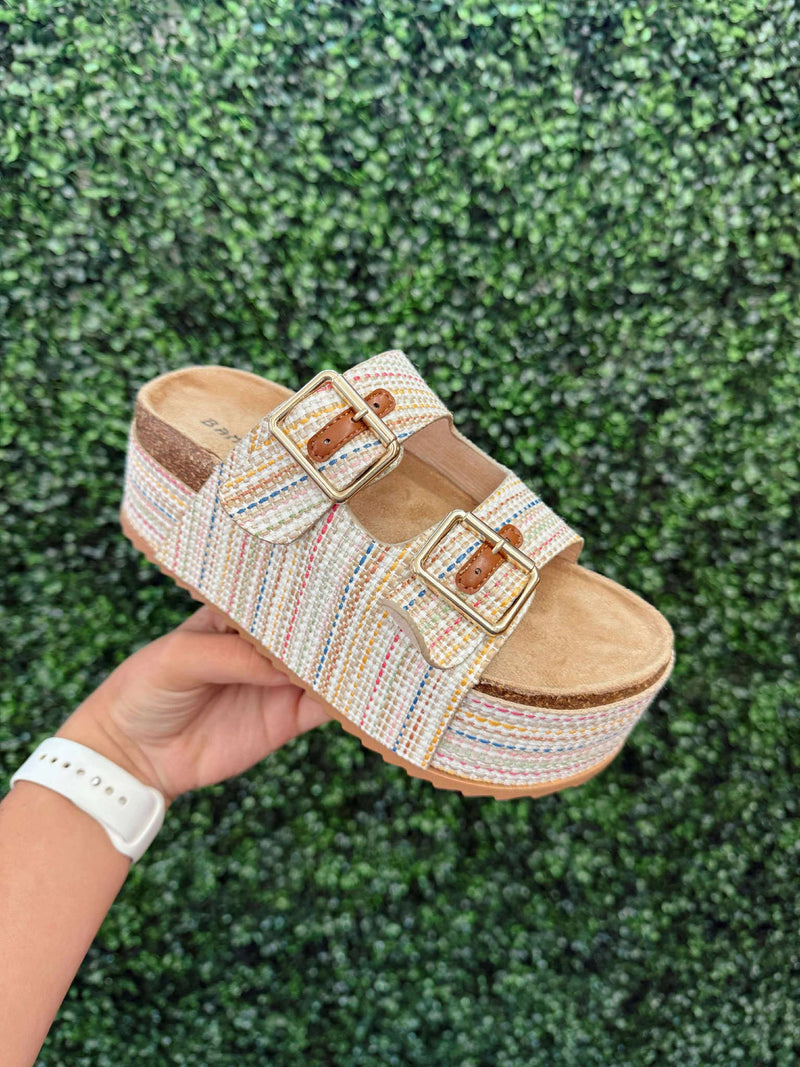 Rainbow Platform Shoes