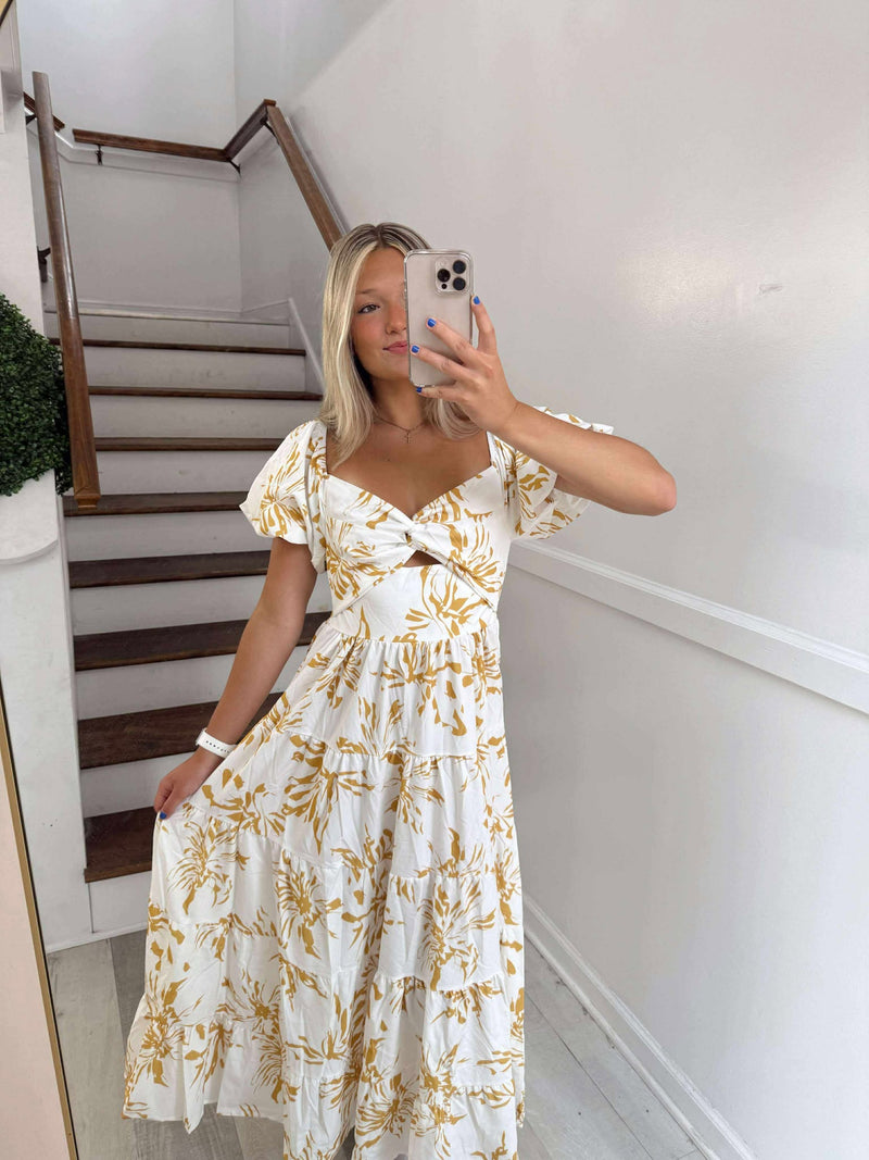 LEMON ZEST MAXI DRESS
