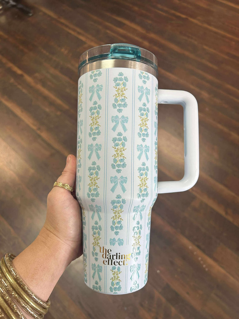Oh So Fancy Blue Tumbler