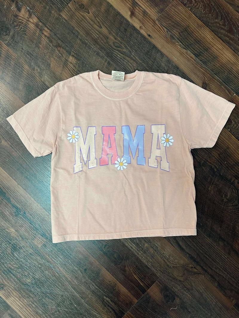 MAMA CROPPED TEE