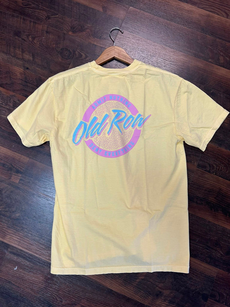 Old Row Butter Circle Logo Tee