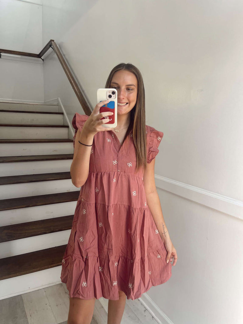 Rosie Posie Bow Dress