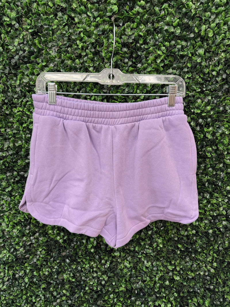 LAVENDER SWEATSHORTS