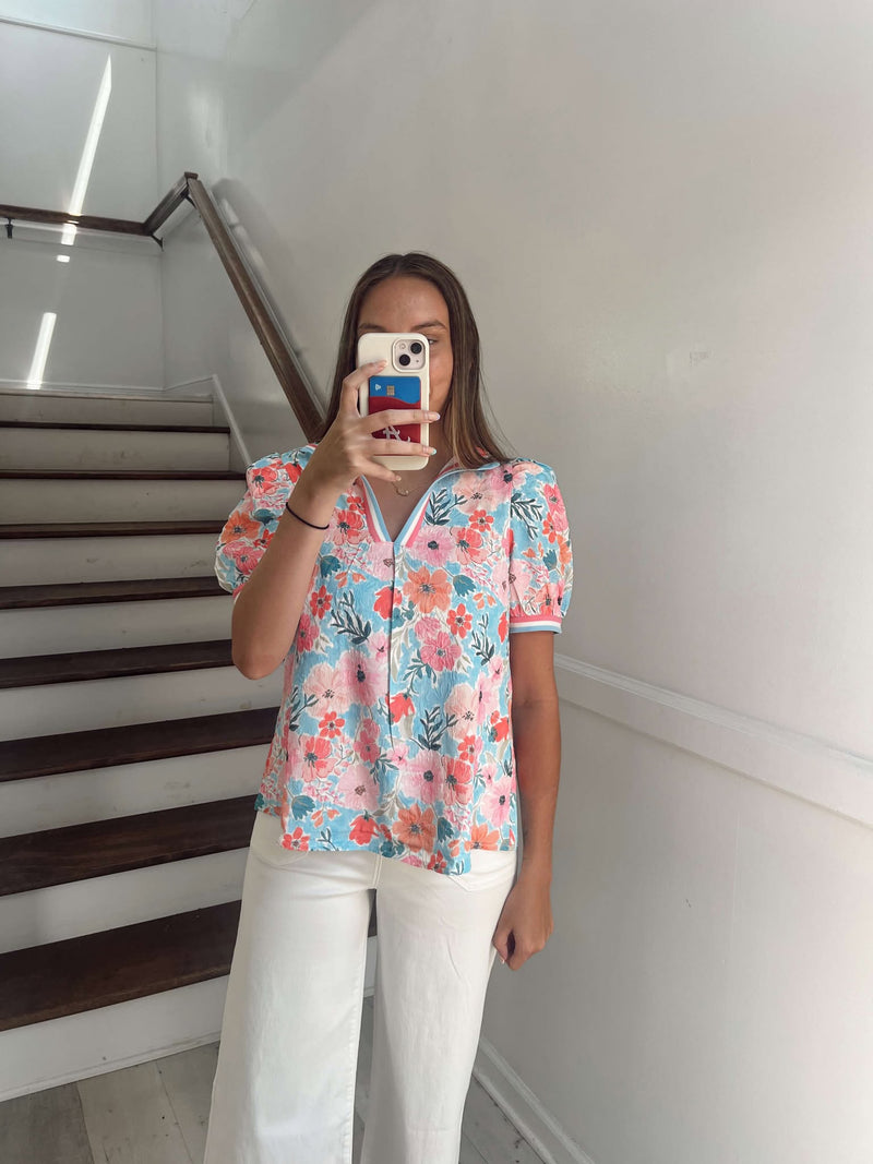 AQUA GIRL BLOUSE