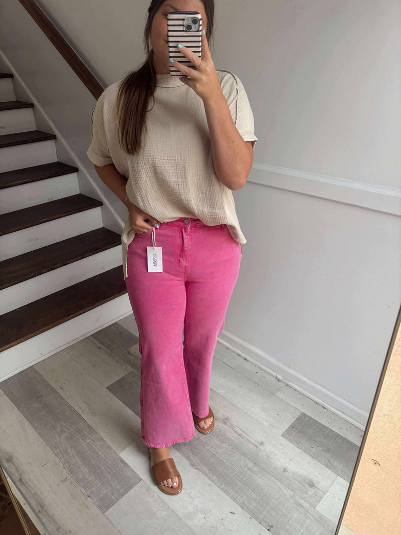 HOT PINK JEANS