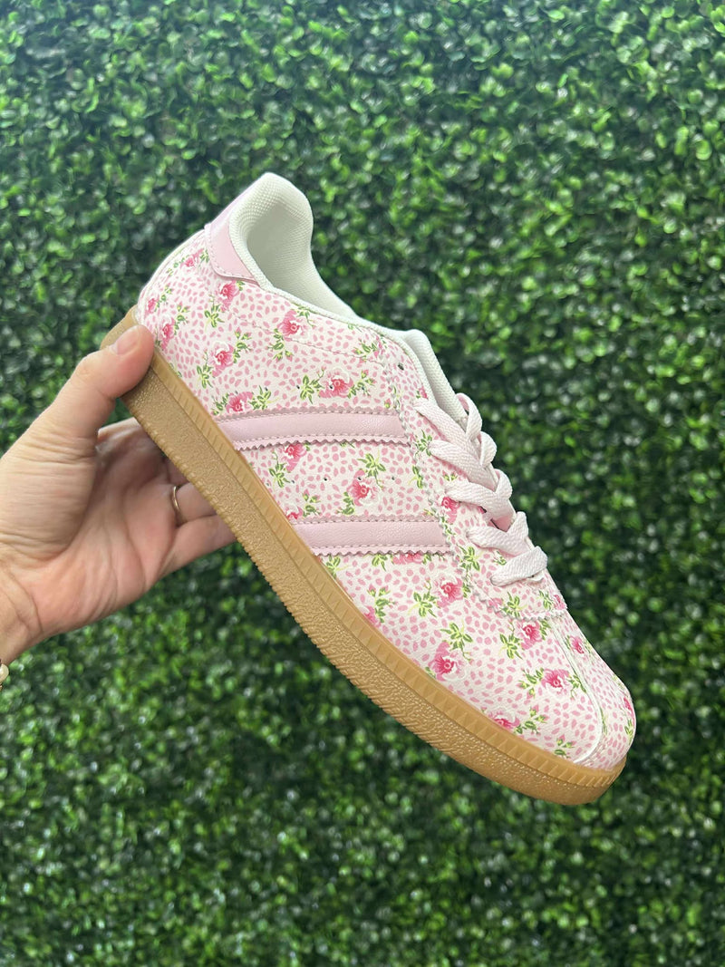 Pink Posie Sneakers