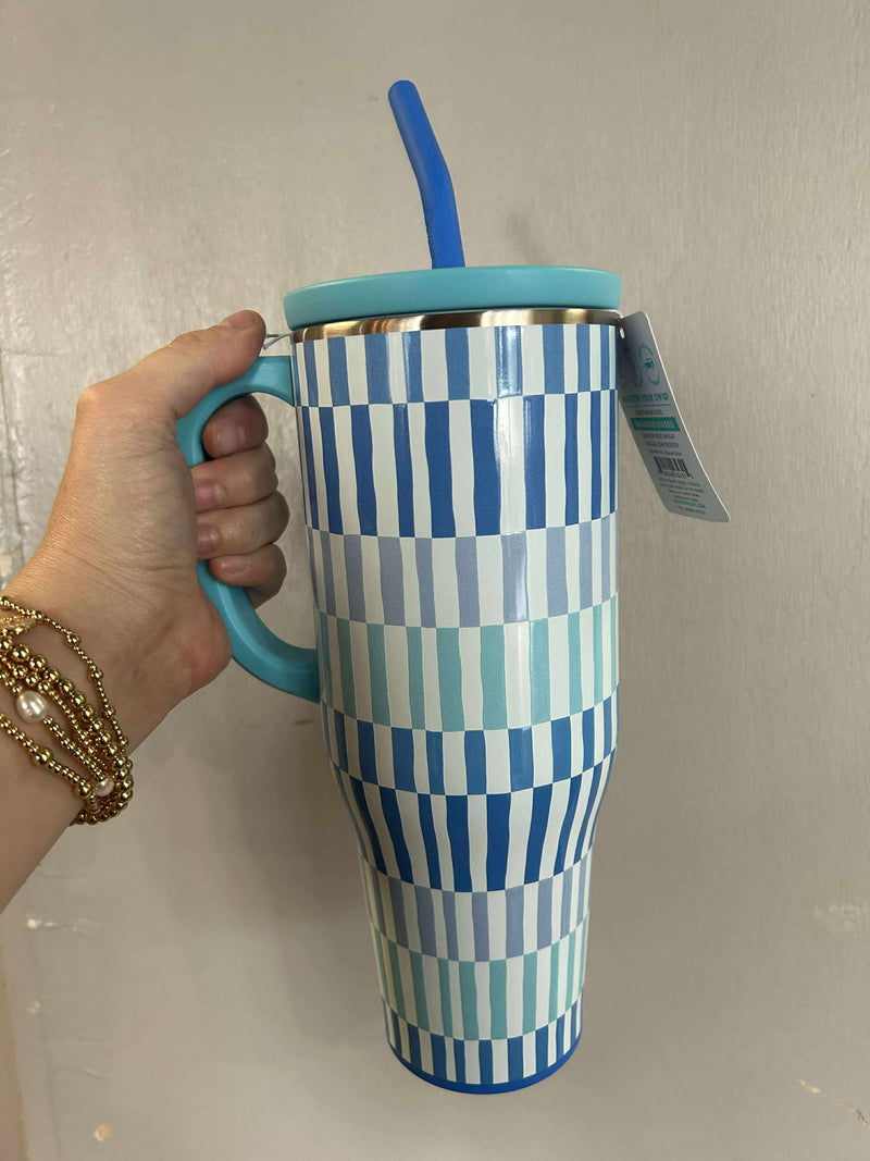 Glacier Stripe Mega Mug 40oz