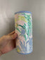 Sea Swirl Skinny Can Cooler 12oz