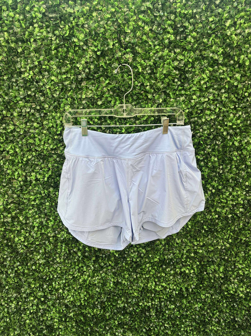 Stretch Woven 2 in 1 Active Shorts blue