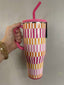 Sherbet Stripe Mega Mug 40oz