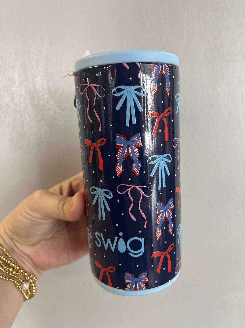 Miss Independence Skinny Can Cooler 12oz