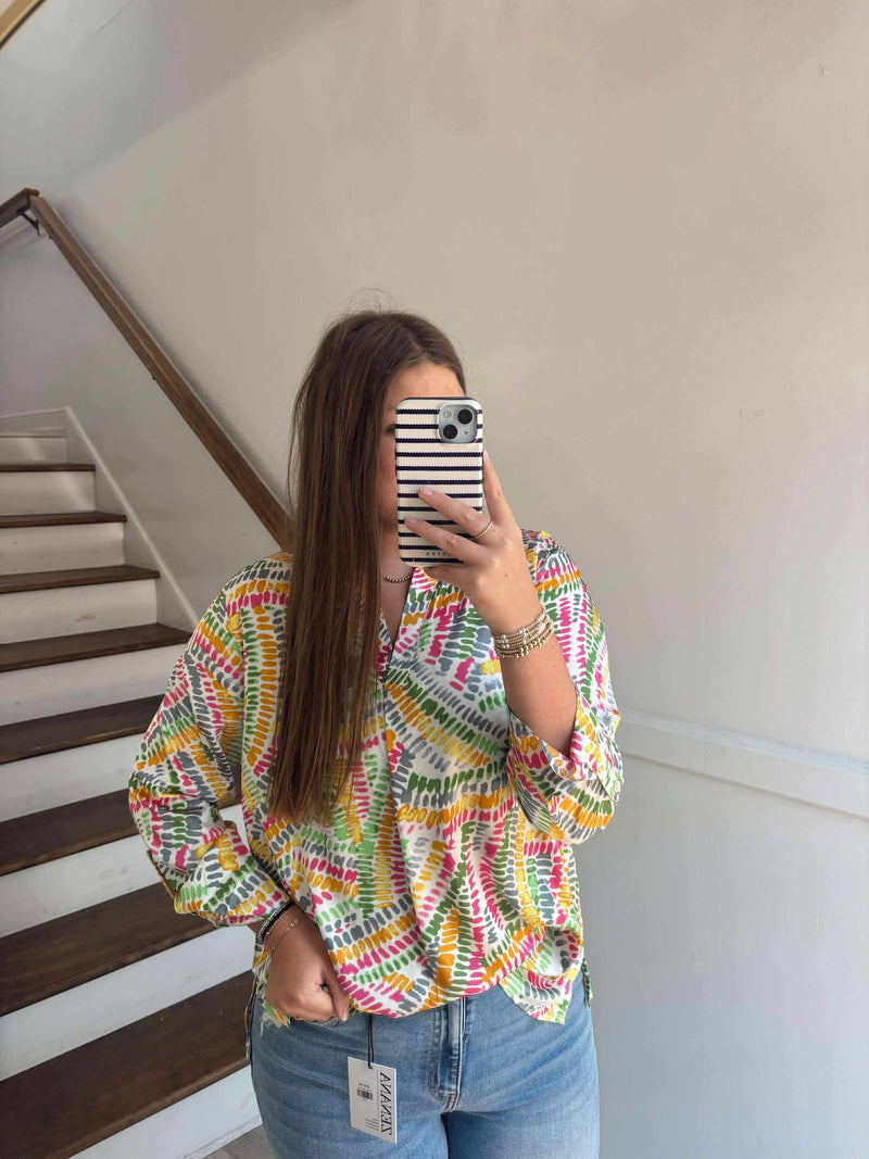 Reading Rainbow Blouse