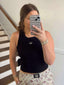 Lulu Mac Black Tank