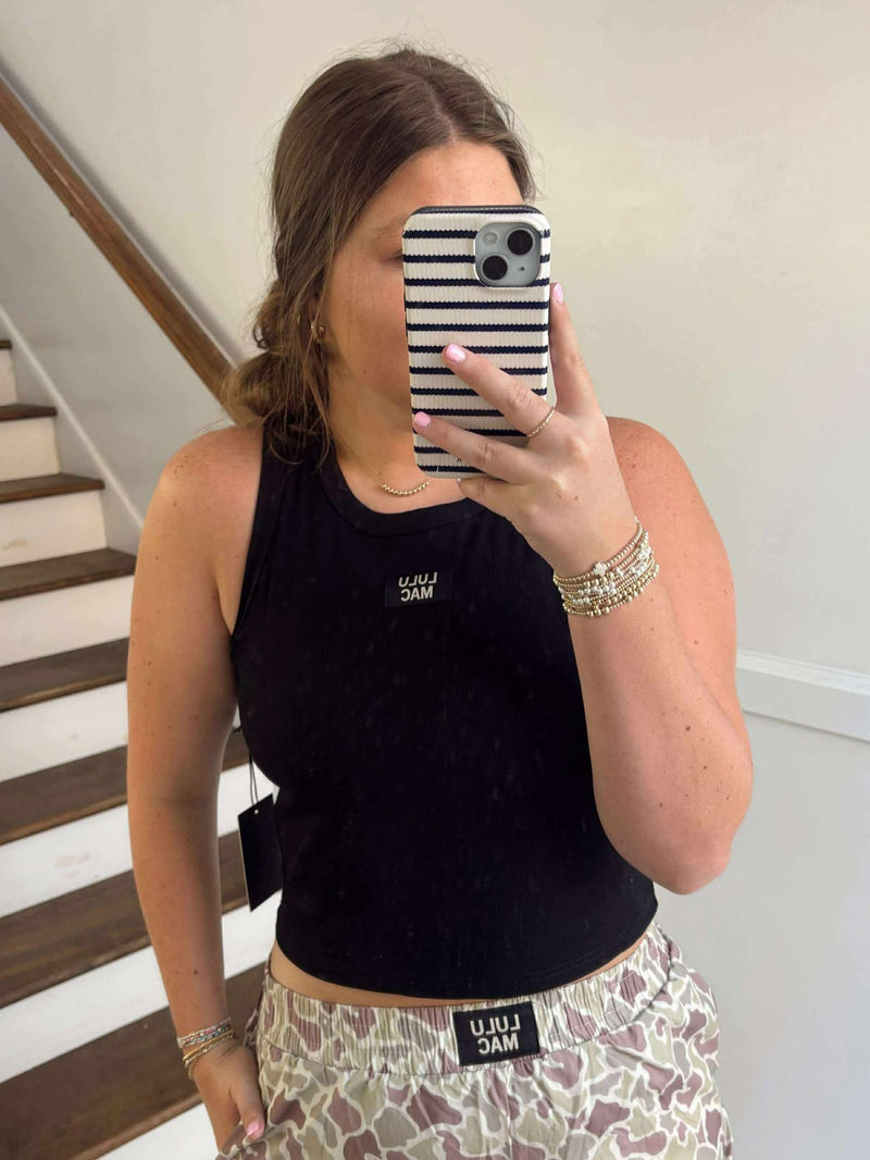 Lulu Mac Black Tank
