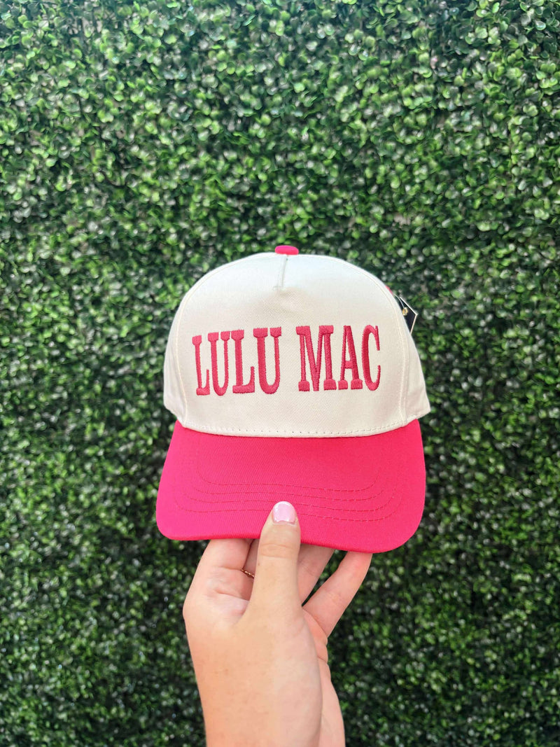 Lulu Mac Hot Pink Cap