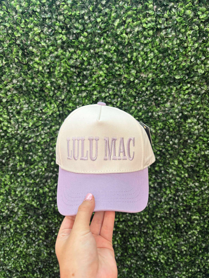 Lulu Mac Lilac Cap