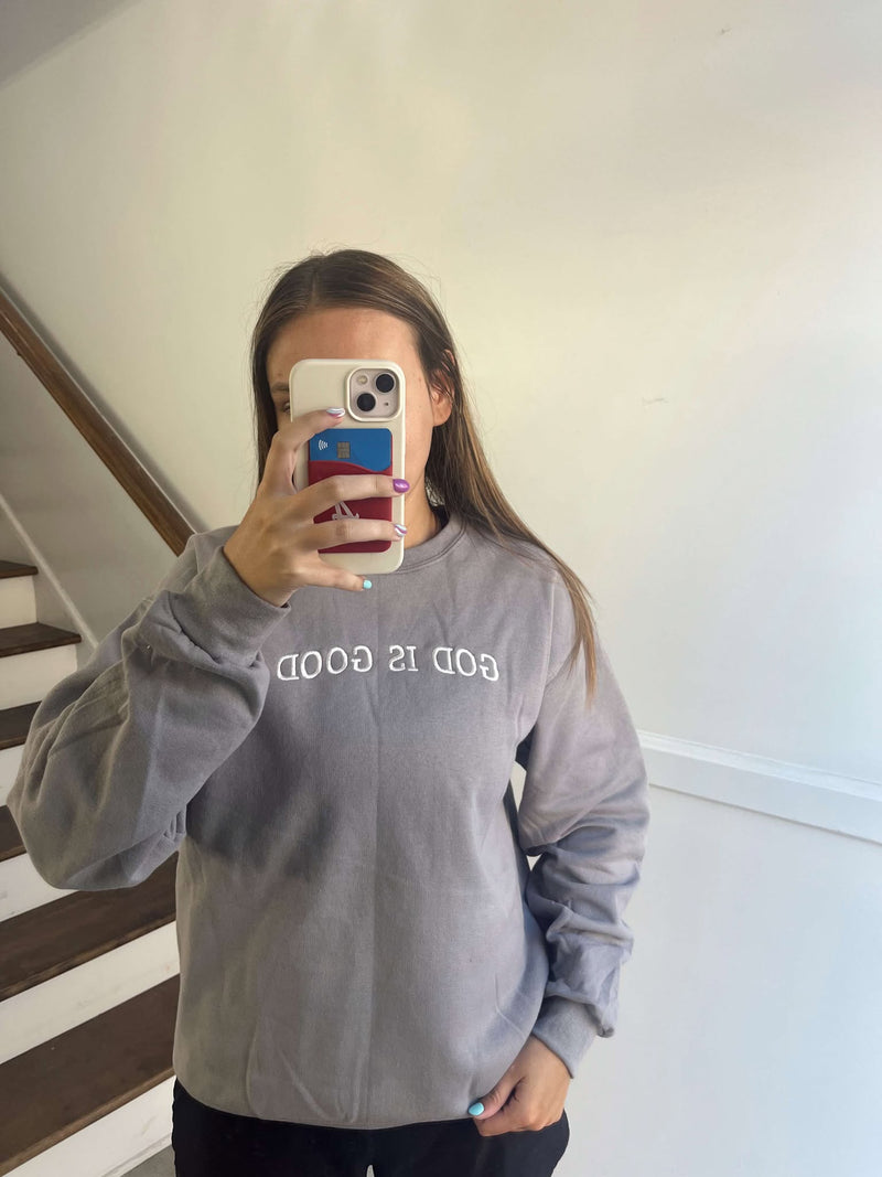 God is good sweatshirt