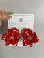 Valentina Earrings in Red