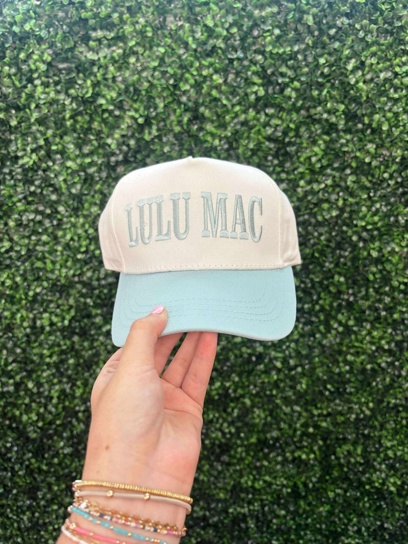 Lulu Mac Light Blue Cap