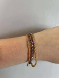 Jane Marie Golden Stack Bracelets