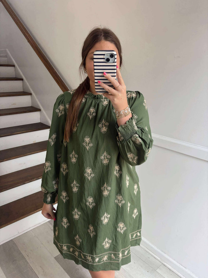 Umgee Pine Tree Dress